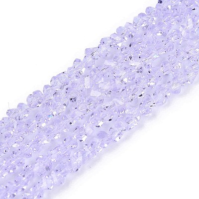 Transparent Glass Beads Strands GLAA-N018-3mm-10-1