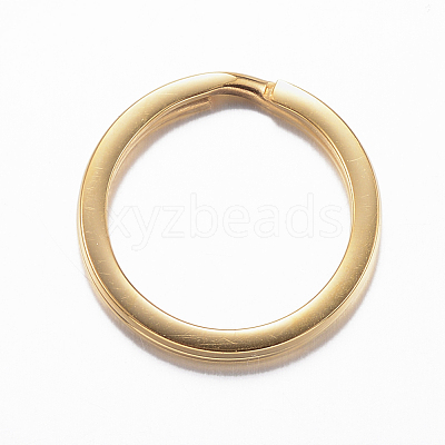 304 Stainless Steel Split Key Rings Ion Plating(IP) STAS-H383-31-1