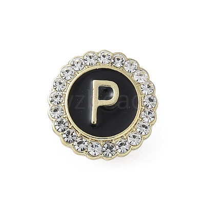 Letter Enamel Pins JEWB-S042-03P-G-1