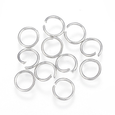 Tarnish Resistant 304 Stainless Steel Open Jump Rings STAS-F110-04P-1