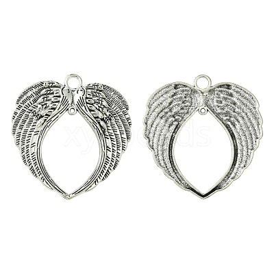 Tibetan Style Alloy Big Pendant TIBEP-YW0001-68-1