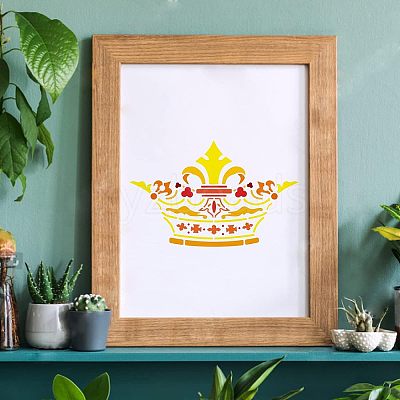 Large Plastic Reusable Drawing Painting Stencils Templates DIY-WH0202-119-1