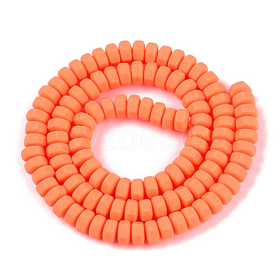 Handmade Polymer Clay Beads Strand CLAY-T021-01L-1