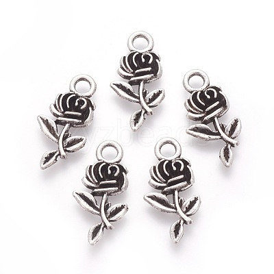 Tibetan Style Alloy Pendants X-PALLOY-WH0054-01AS-1