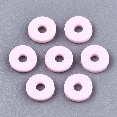 Handmade Polymer Clay Beads X-CLAY-Q251-8.0mm-33-1