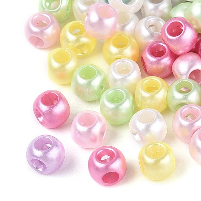 Opaque Acrylic Beads OACR-N162-15-1