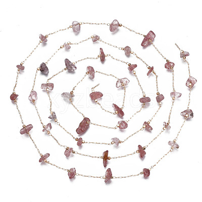 Brass Paperclip Chains CHC-N018-101-06-1