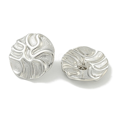 Non-Tarnish 304 Stainless Steel Stud Earrings EJEW-G400-27P-1