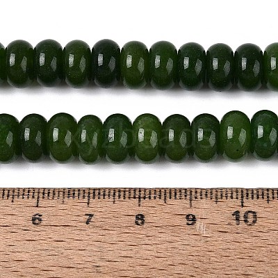 Natural White Jade Beads Strands G-Q613-01F-07-1