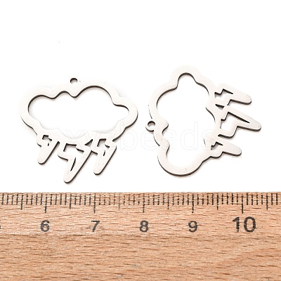 201 Stainless Steel Pendants SA-CBA49C1-05P-1