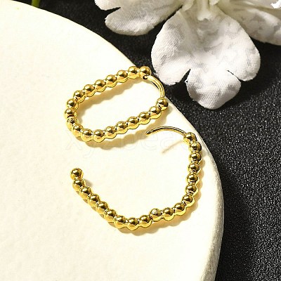 304 Stainless Steel Hoop Earrings for Women EJEW-M068-08B-G-1
