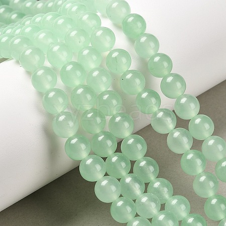 Natural & Dyed Malaysia Jade Bead Strands X-G-A146-8mm-A26-1
