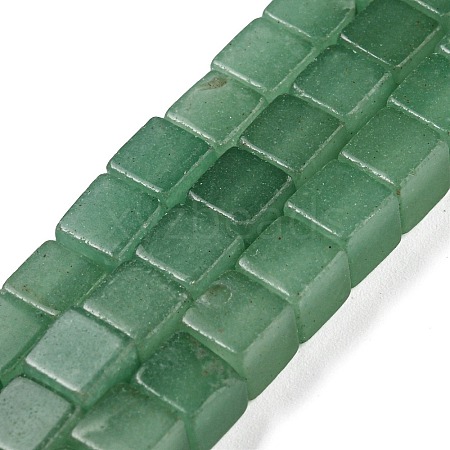 Natural Green Aventurine Beads Strands G-Q1008-B19-1