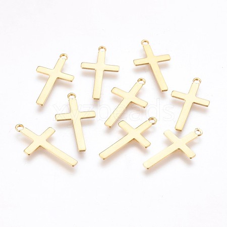 304 Stainless Steel Pendants STAS-P220-09G-1