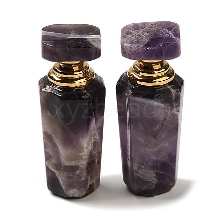 Natural Amethyst Dropper Perfume Bottles DJEW-H010-03G-01-1