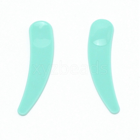 Plastic Mini Disposable Cosmetic Spatula Facial Cream Scoop MRMJ-TAC0004-38-1