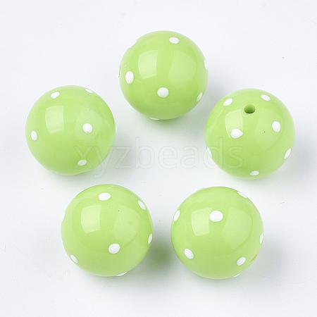 Acrylic Beads SACR-T345-02C-10-1