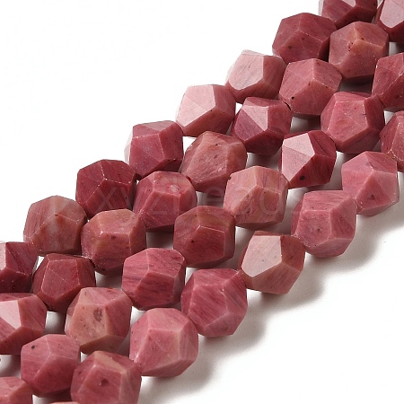 Natural Rhodonite Beads Strands G-K382-A06-02-1