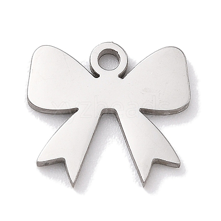 Anti-Tarnish 304 Stainless Steel Charms STAS-R003-01P-04-1