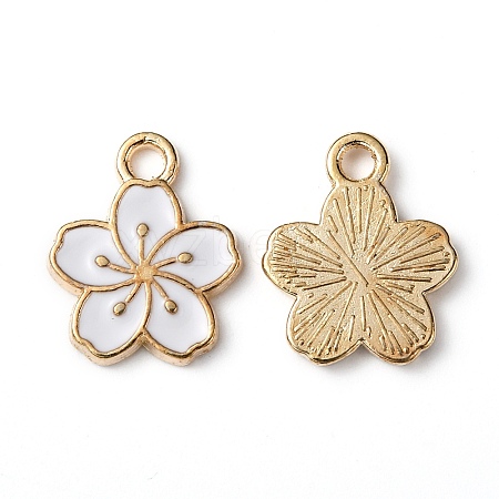 Alloy Enamel Charms ENAM-S121-121C-1