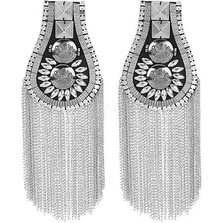 SUPERFINDINGS Detachable Iron Tassel Epaulettes FIND-FH0005-47P-1