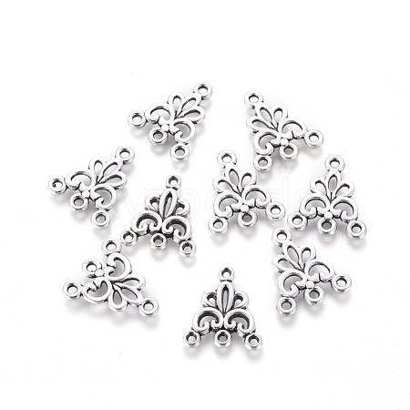 Triangle Tibetan Style Alloy Chandelier Components Links LF0178Y-NF-1