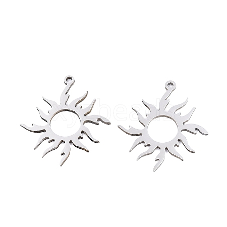 304 Stainless Steel Pendants STAS-N132-01P-1