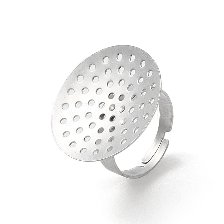 304 Stainless Steel Sieve Ring Settings STAS-K278-06B-P-1