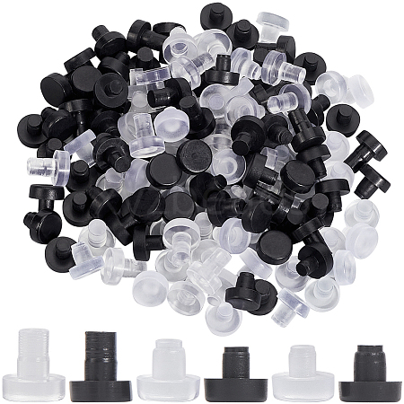 144Pcs 6 Styles PVC Plastic Non-slip Furniture Pads FIND-GF0007-82-1