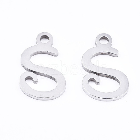 Non-Tarnish 201 Stainless Steel Charms STAS-T044-217P-S-1