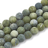 Natural Xinyi Jade/Chinese Southern Jade Beads Strands G-T106-071-1