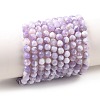 Natural Lavender Amethyst Beads Strands G-K376-A05-5mm-2