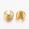 Brass Crimp Beads Covers LS-X-KK-H289-NFG-NF-2