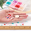 400Pcs 8 Colors Handmade Polymer Clay Beads CLAY-PJ0001-01-22