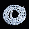 Electroplate Glass Beads Strands LS-EGLA-A044-J4mm-A06-3
