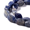 Natural Sodalite Beads Strands G-L243B-18-4