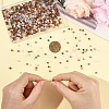 1000Pcs 10 Colors Electroplate Transparent Glass Beads EGLA-YW0005-72B-4