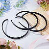 Plastic Hair Band Findings FIND-WH0149-18A-4