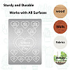 Valentine's Day Stainless Steel Metal Cutting Dies Stencils DIY-WH0289-090-6