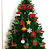 18Pcs Christmas Tree Felt Pendant Decorations PW-WG2D753-01-1