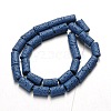 Synthetic Lava Rock Bead Strands G-N0118-21-2
