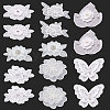 Gorgecraft 14Pcs 7 Style Lace Embroidery Costume Accessories DIY-GF0004-41-1