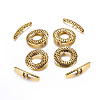 Tibetan Style Alloy Toggle Clasps X-GLF10975Y-2