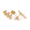 Number Earrings LS-EJEW-F286-01A-G-2