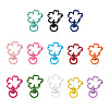 Fashewelry 26Pcs 13 Colors Zinc Alloy Baking Paint Swivel Clasps FIND-FW0001-26-7