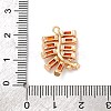 Brass Micro Pave Cubic Zirconia Pendants KK-D288-03G-3