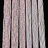 Transparent Glass Beads Strands X-EGLA-A044-T6mm-MB22-2