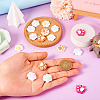 DIY Cat Paw Print Resin Dangle Earring Making Kit DIY-TA0009-51-5