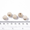 Unfinished Natural Wood European Beads WOOD-Q041-04E-3