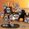 Halloween Diamond Painting Keychains Kits PW-WG7D484-01-4